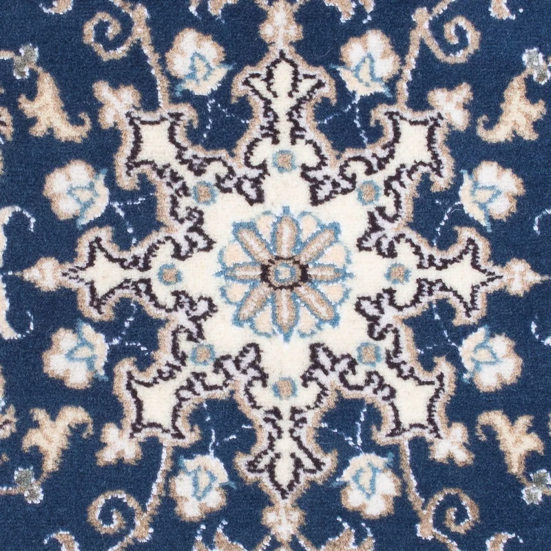 Nain - 12La Teppich 60x90cm - Perserteppich - blau