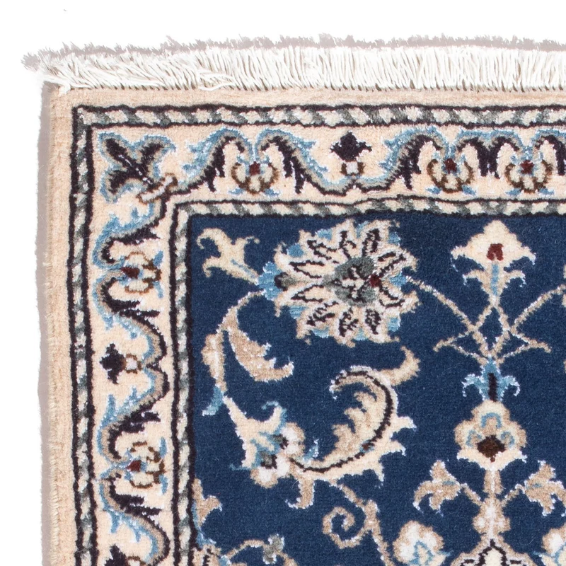 Nain - 12La Teppich 60x90cm - Perserteppich - blau