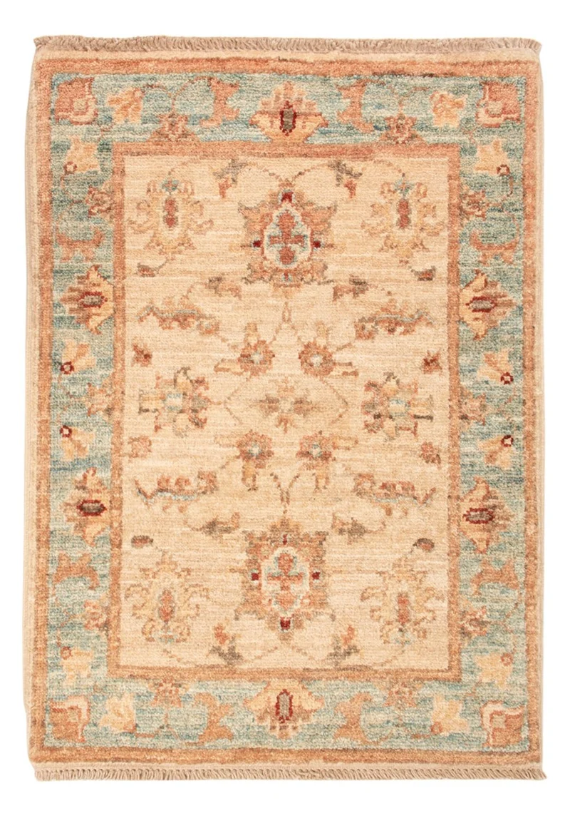 Ziegler Teppich 50x72cm - Orientteppich - beige