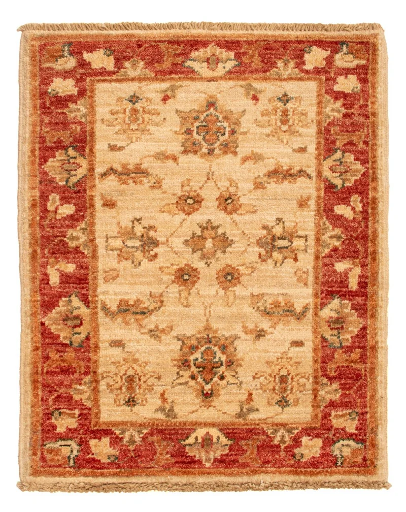 Ziegler Teppich 51x68cm - Orientteppich - beige