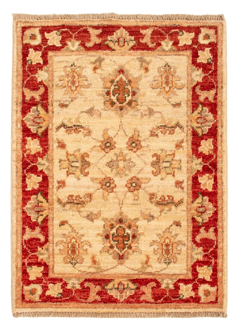Ziegler Teppich 52x70cm - Orientteppich - beige