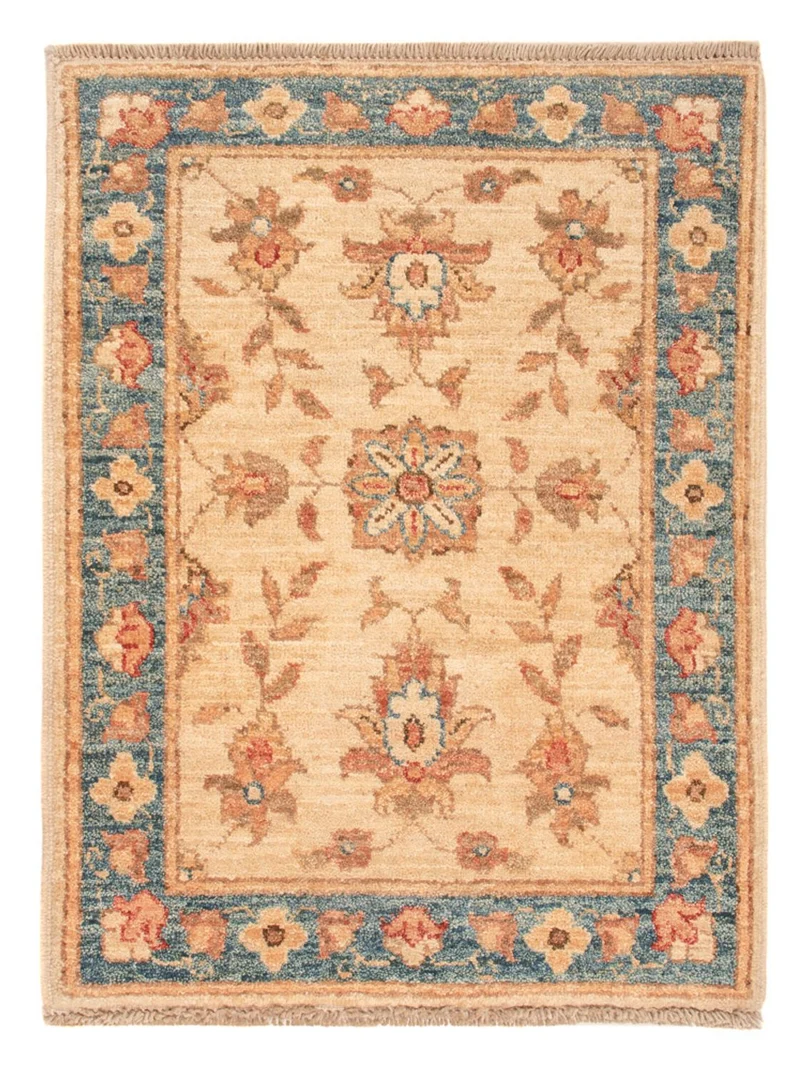 Ziegler Teppich 51x68cm - Orientteppich - beige