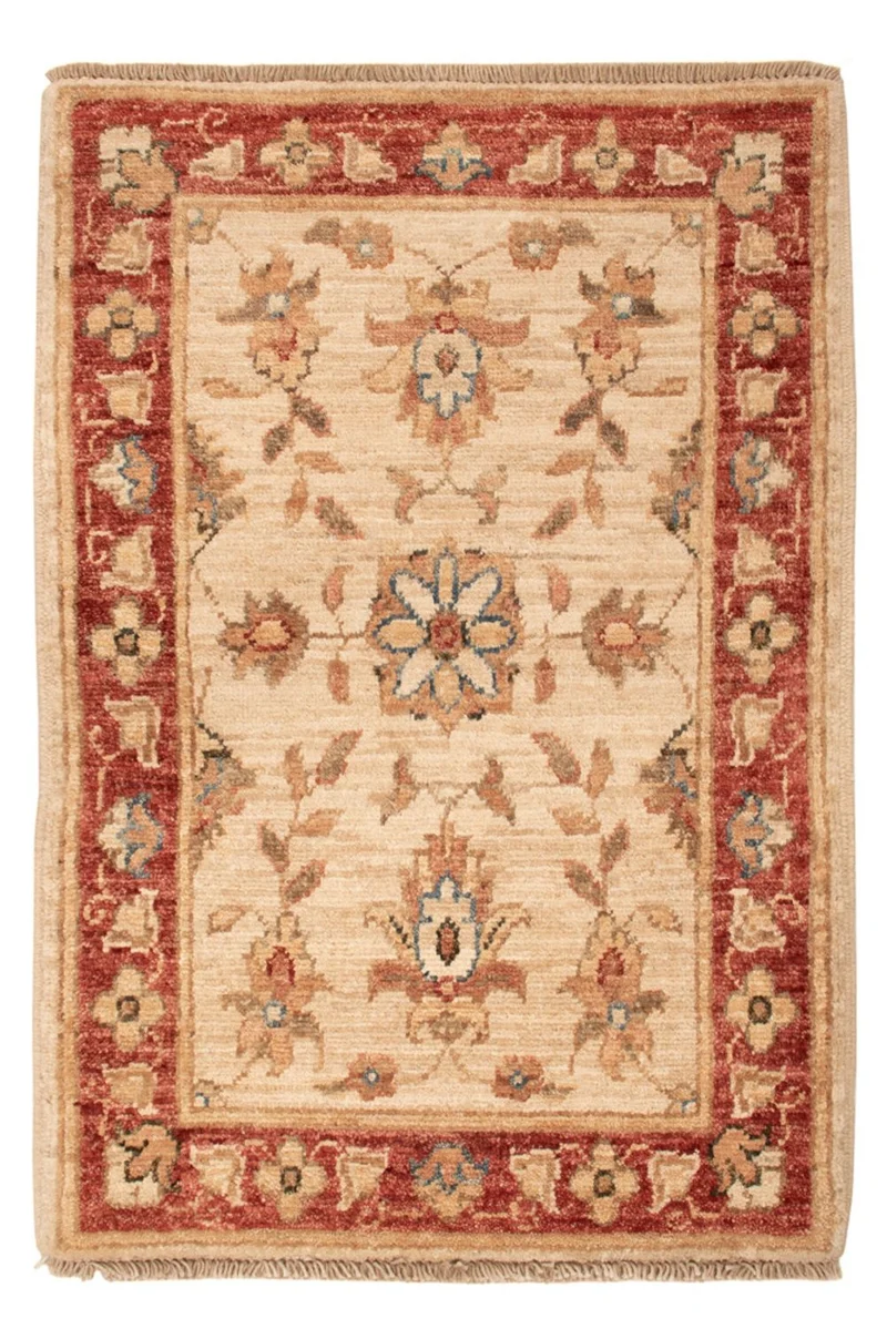 Ziegler Teppich 52x67cm - Orientteppich - beige