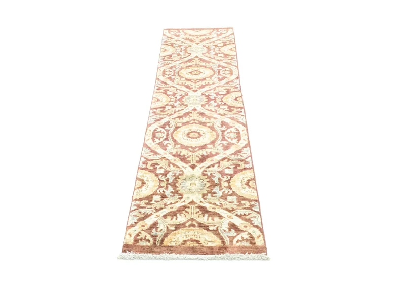 Ziegler Teppich 47x201cm - Orientteppich - braun