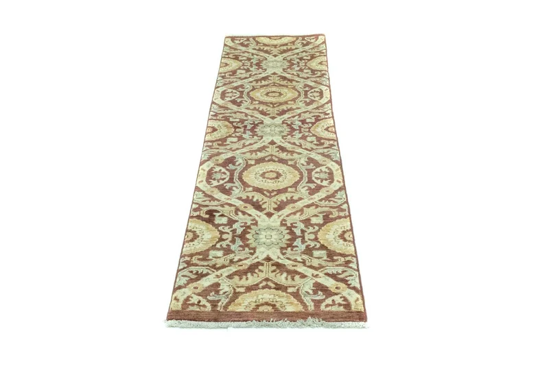 Ziegler Teppich 47x201cm - Orientteppich - braun