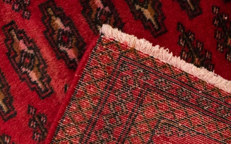Turkaman Teppich 60x130cm - Orientteppich - rot