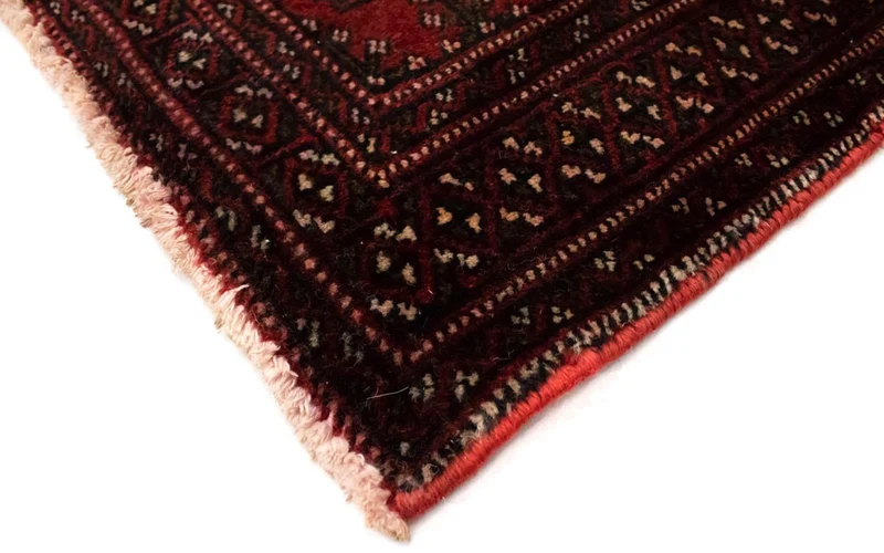 Turkaman Teppich 60x130cm - Orientteppich - rot