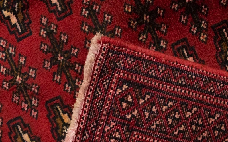 Turkaman Teppich 60x130cm - Orientteppich - rot