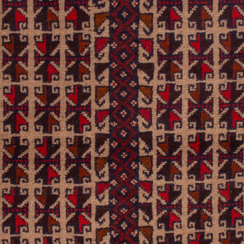 Belutsch Teppich 83x130cm - Orientteppich - beige