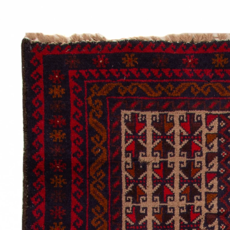 Belutsch Teppich 83x130cm - Orientteppich - beige