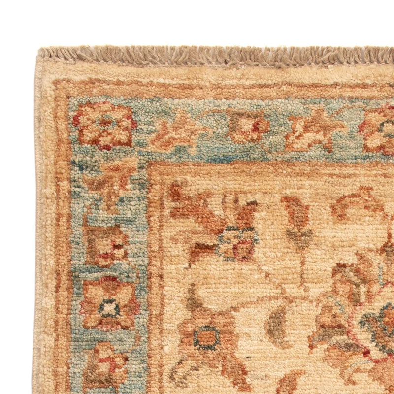 Ziegler Teppich 52x66cm - Orientteppich - beige