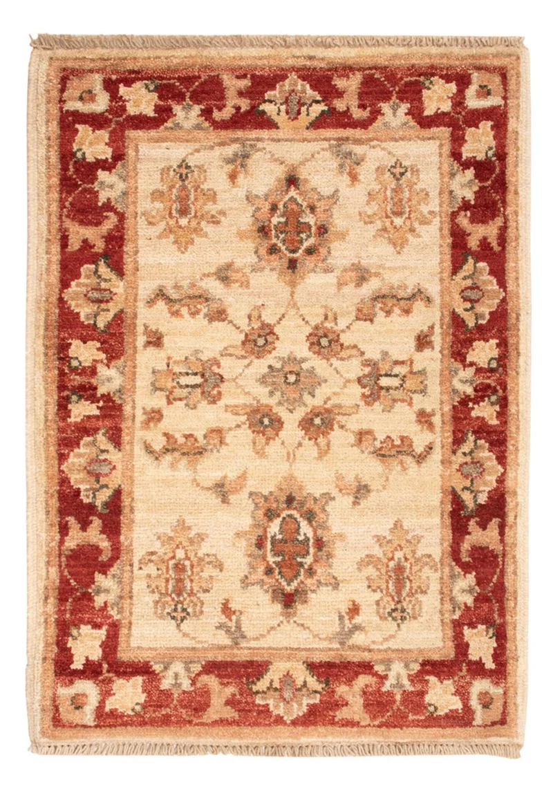 Ziegler Teppich 48x68cm - Orientteppich - beige