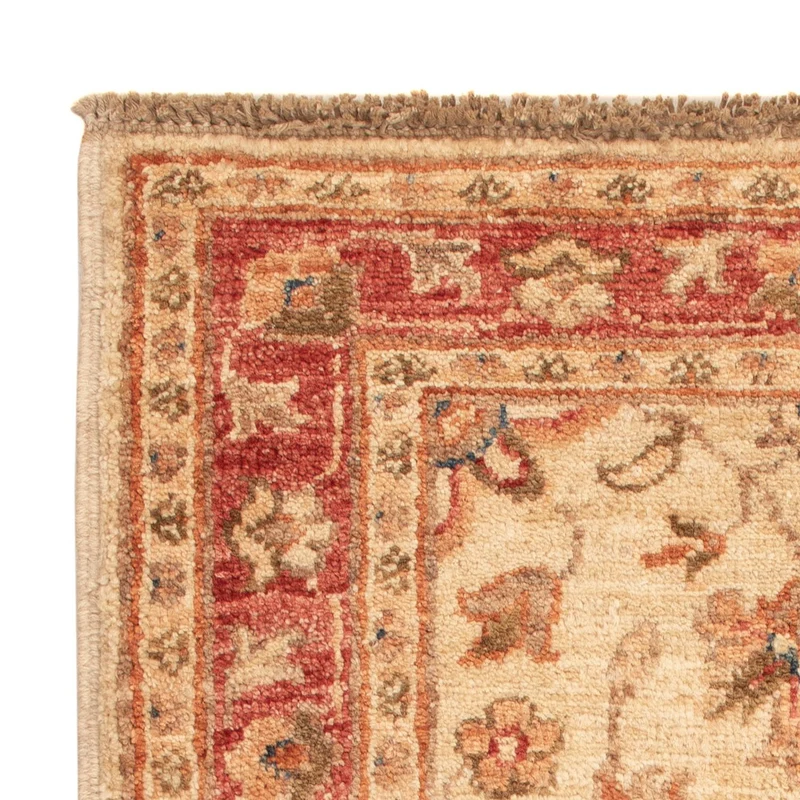Ziegler Teppich 52x69cm - Orientteppich - beige