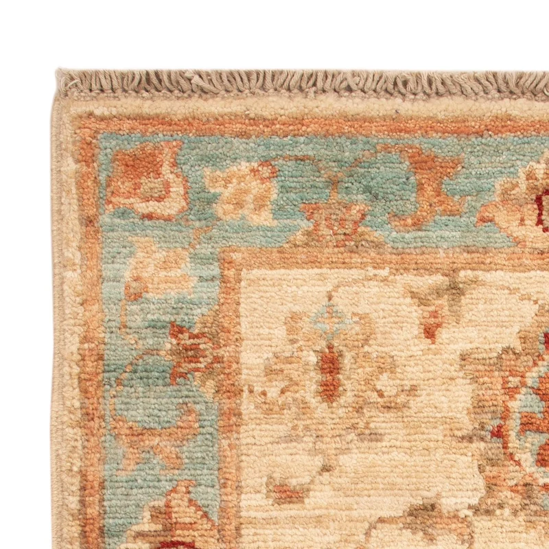 Ziegler Teppich 51x73cm - Orientteppich - beige