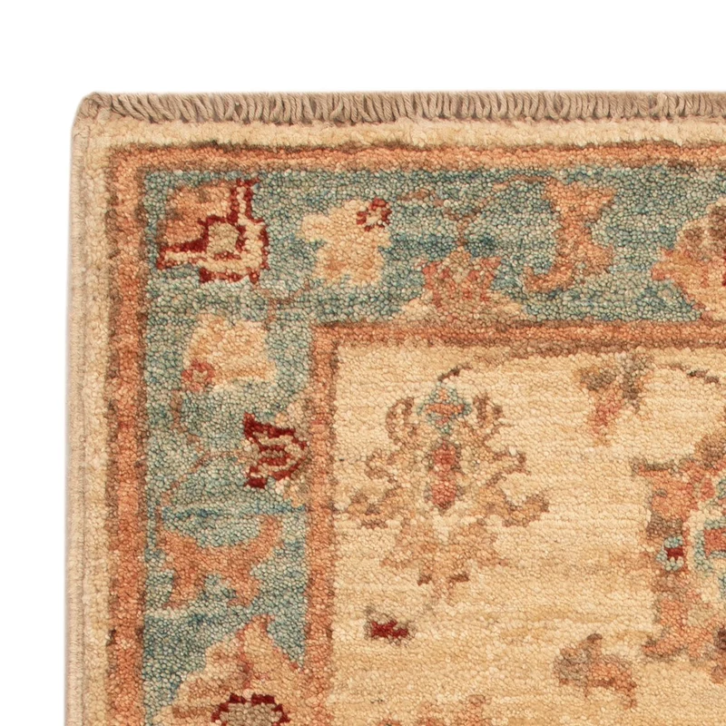Ziegler Teppich 53x69cm - Orientteppich - beige