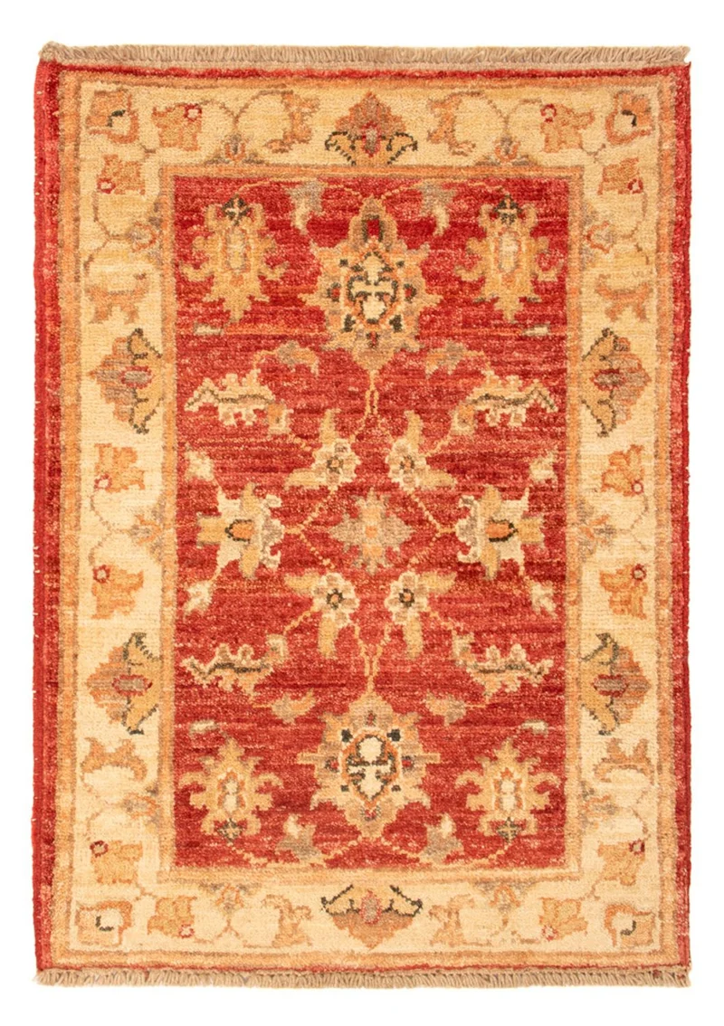 Ziegler Teppich 52x71cm - Orientteppich - rot