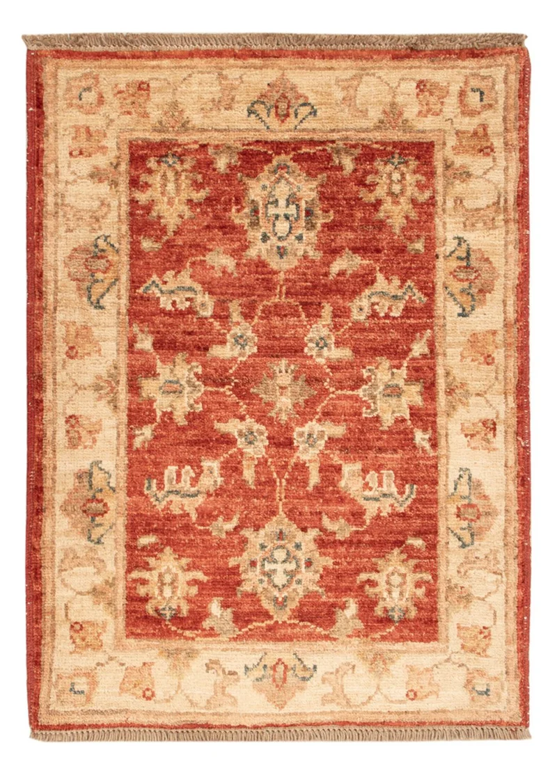 Ziegler Teppich 51x68cm - Orientteppich - rot