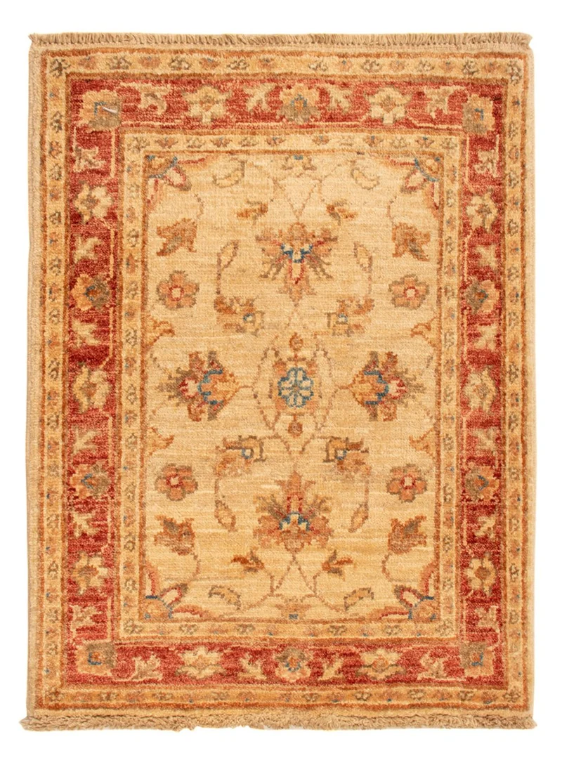Ziegler Teppich 52x70cm - Orientteppich - beige