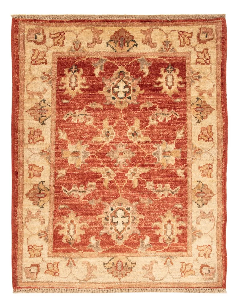 Ziegler Teppich 53x70cm - Orientteppich - rot