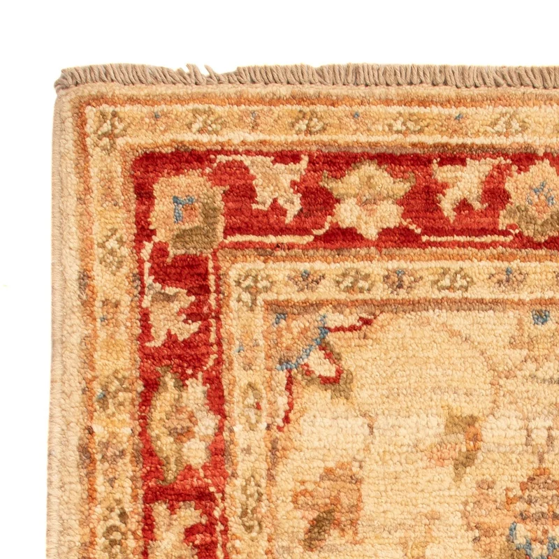 Ziegler Teppich 52x72cm - Orientteppich - beige