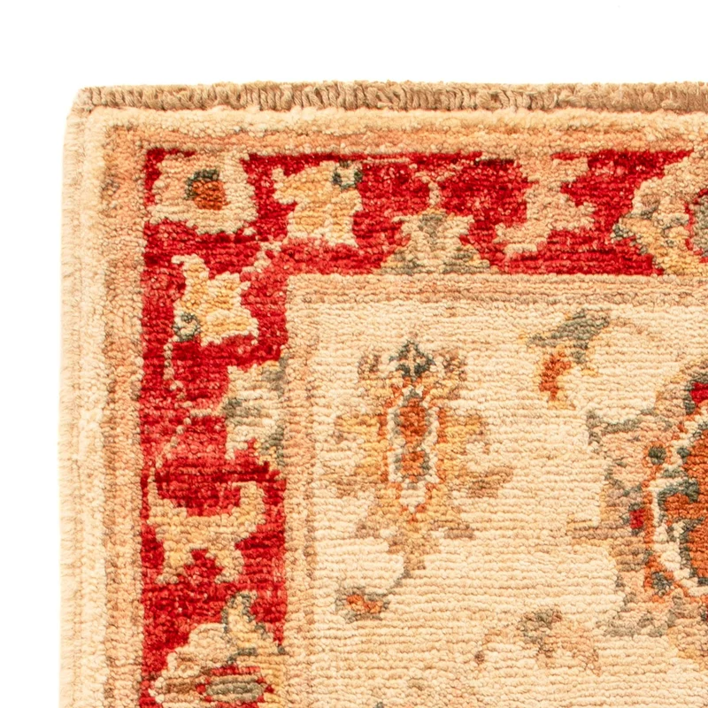 Ziegler Teppich 51x70cm - Orientteppich - beige