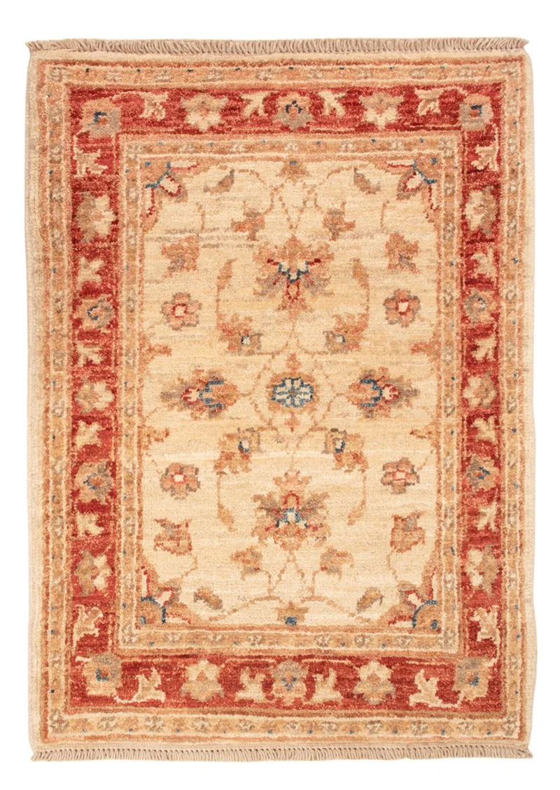 Ziegler Teppich 51x70cm - Orientteppich - beige