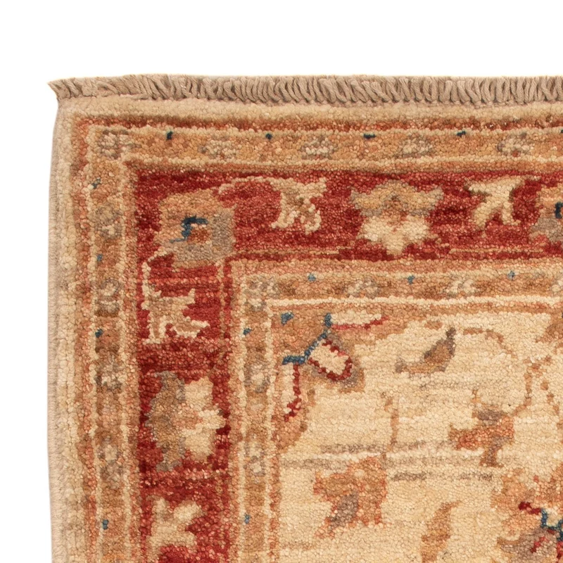 Ziegler Teppich 51x70cm - Orientteppich - beige