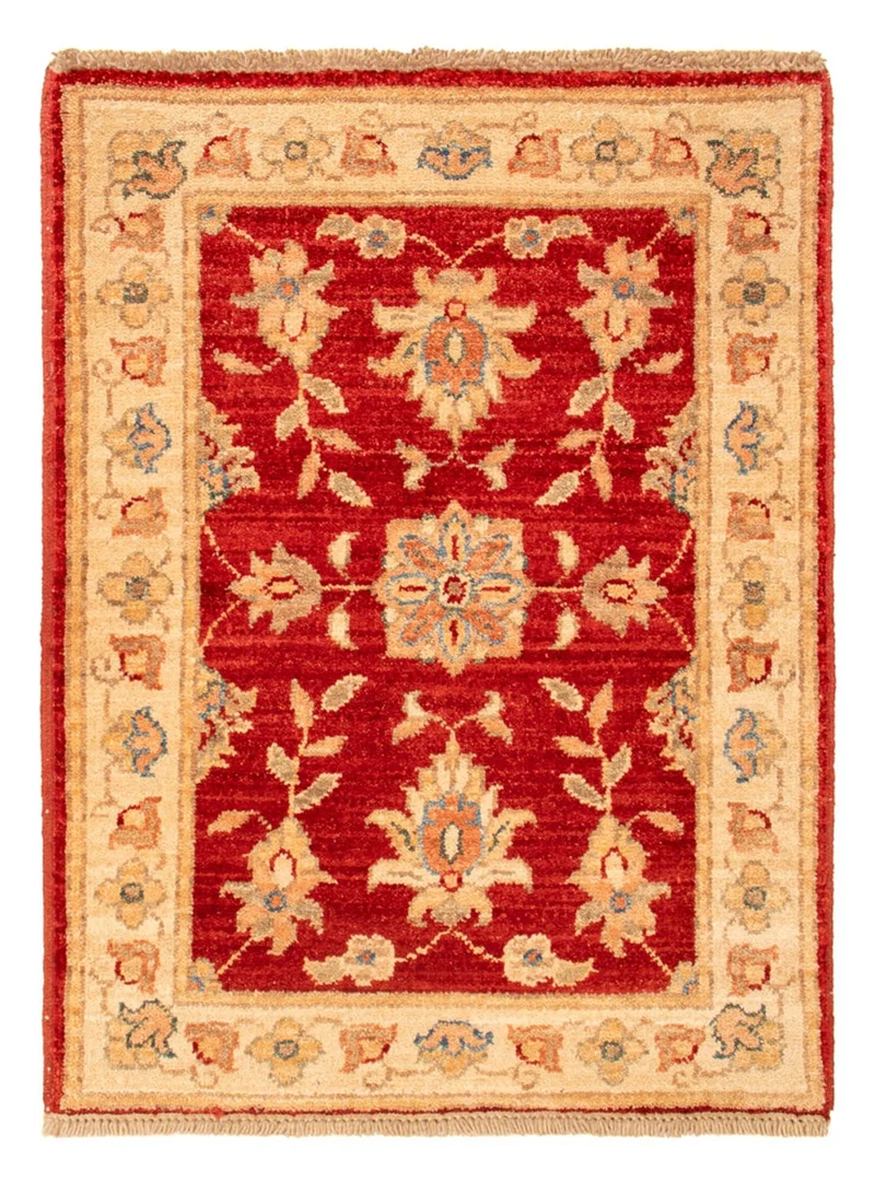 Ziegler Teppich 51x70cm - Orientteppich - rot