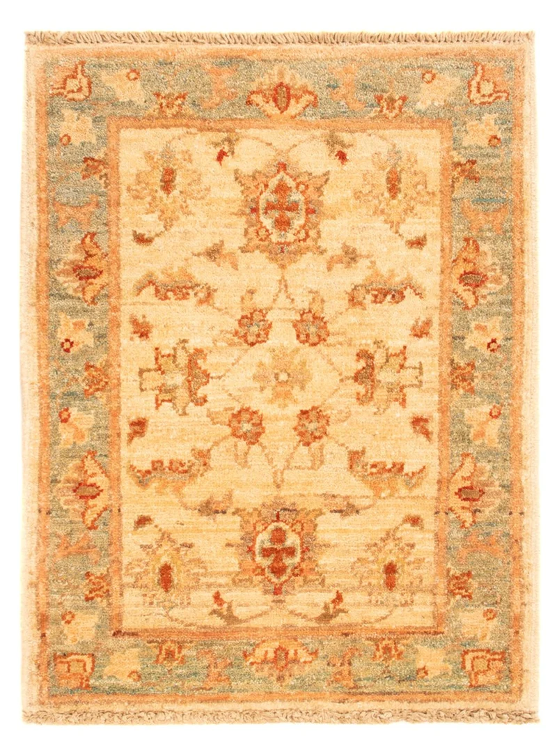 Ziegler Teppich 49x65cm - Orientteppich - beige