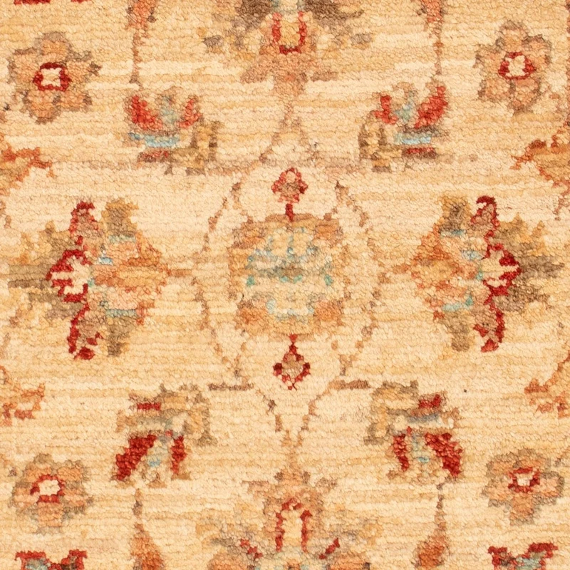 Ziegler Teppich 51x69cm - Orientteppich - beige
