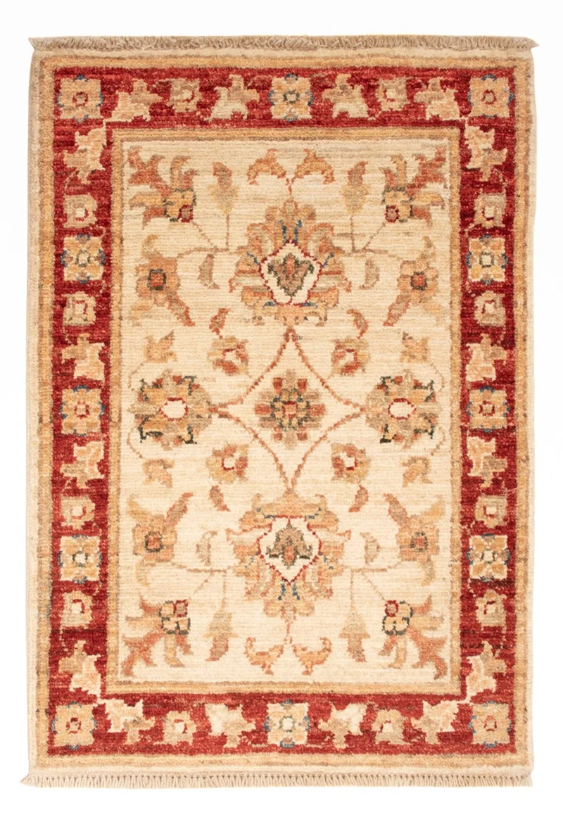Ziegler Teppich 51x72cm - Orientteppich - beige