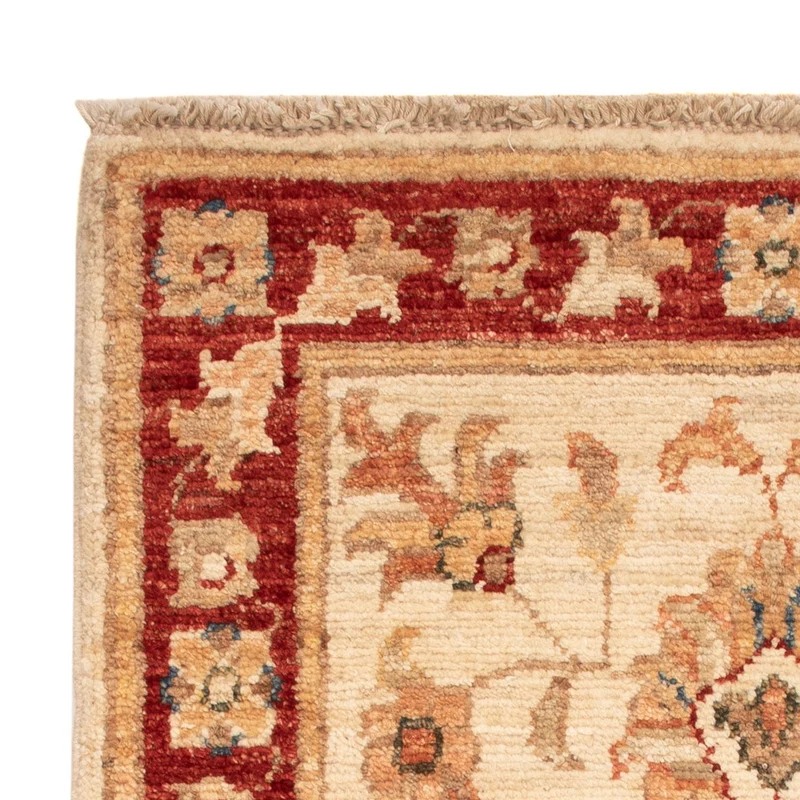 Ziegler Teppich 51x72cm - Orientteppich - beige