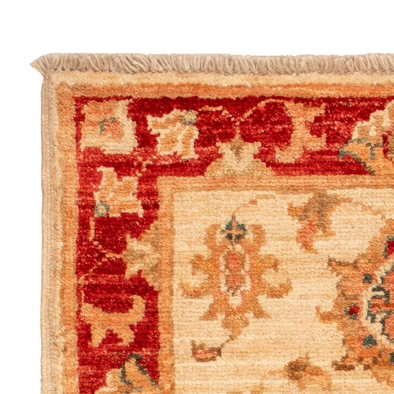 Ziegler Teppich 51x72cm - Orientteppich - beige
