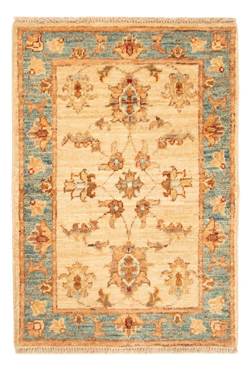 Ziegler Teppich 50x72cm - Orientteppich - beige