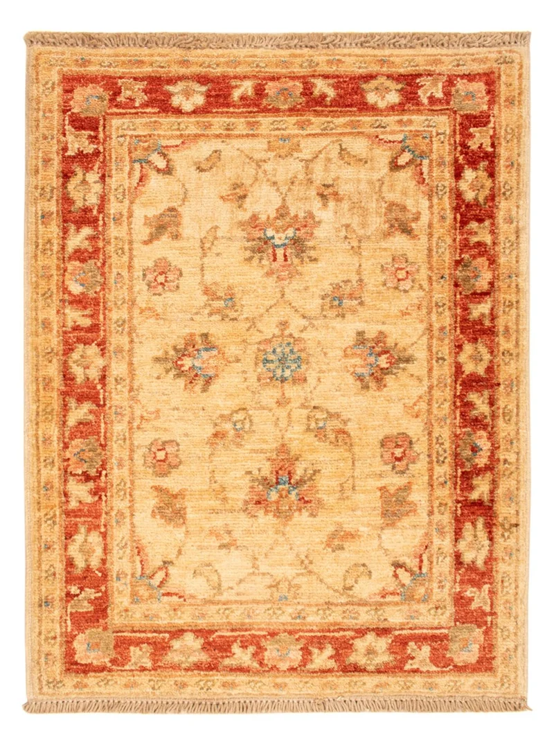 Ziegler Teppich 52x69cm - Orientteppich - beige