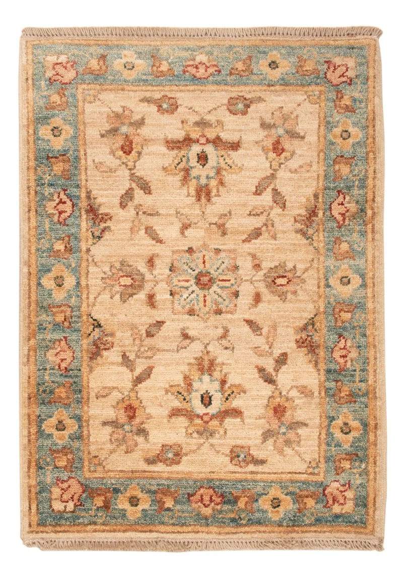 Ziegler Teppich 51x70cm - Orientteppich - beige