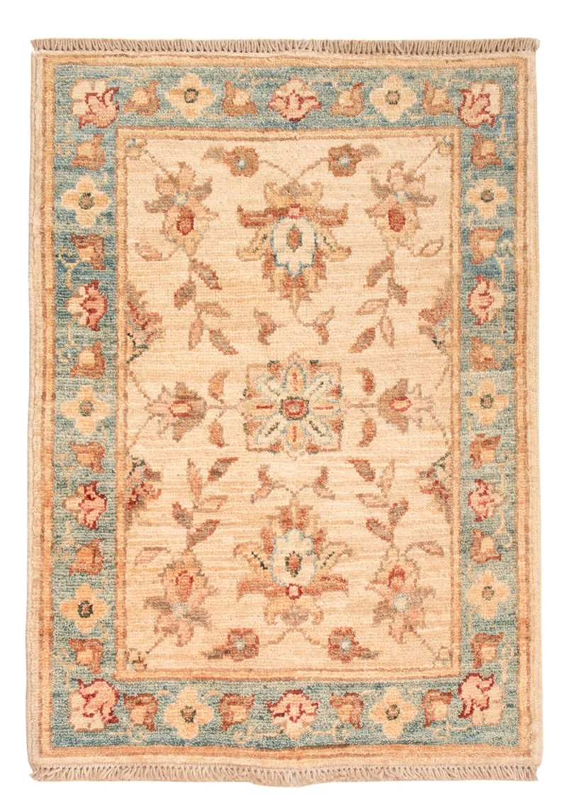 Ziegler Teppich 51x70cm - Orientteppich - beige
