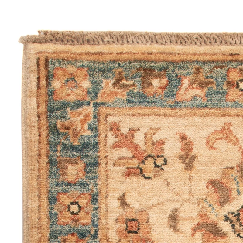 Ziegler Teppich 52x72cm - Orientteppich - beige