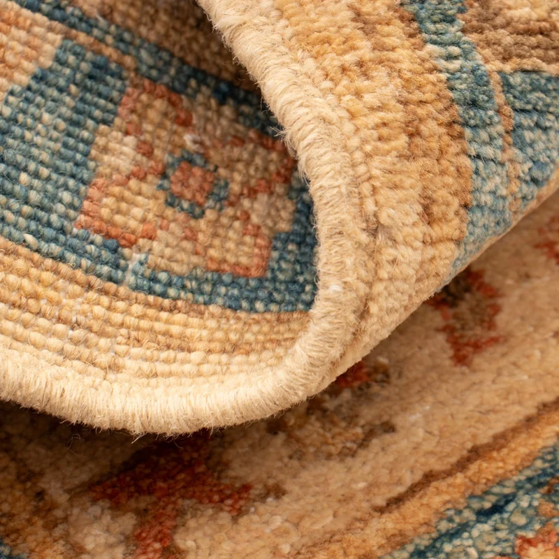 Ziegler Teppich 52x72cm - Orientteppich - beige