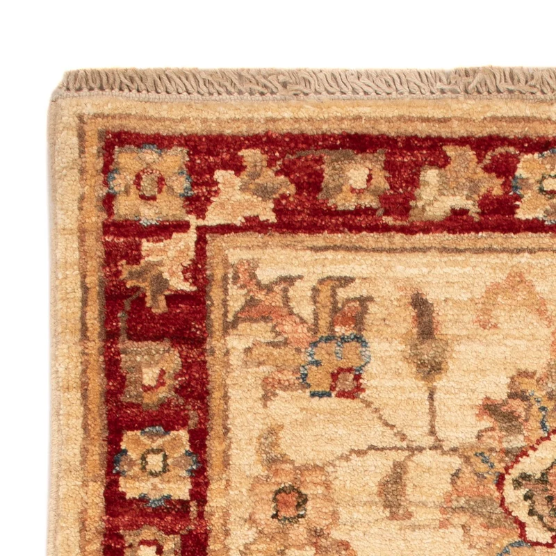 Ziegler Teppich 52x69cm - Orientteppich - beige