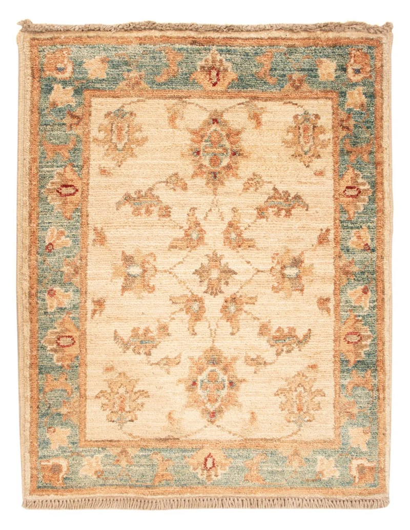 Ziegler Teppich 51x66cm - Orientteppich - beige