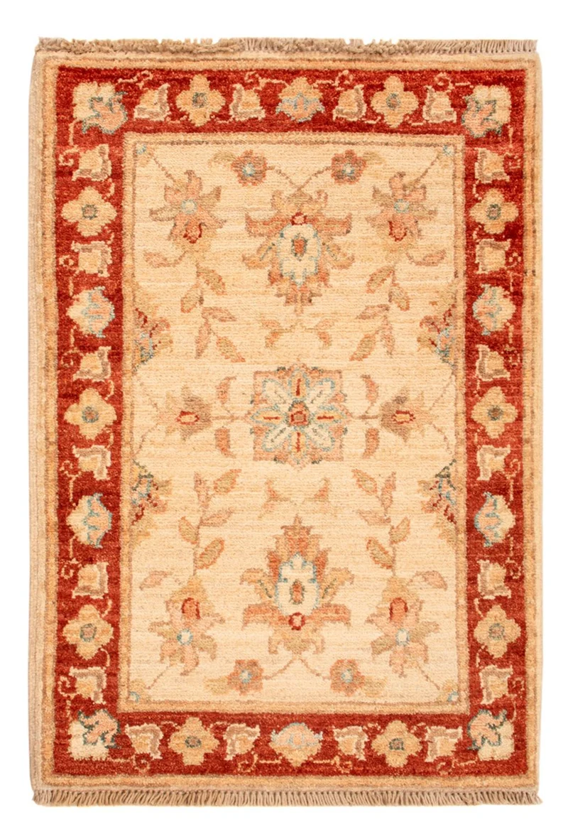 Ziegler Teppich 52x74cm - Orientteppich - beige