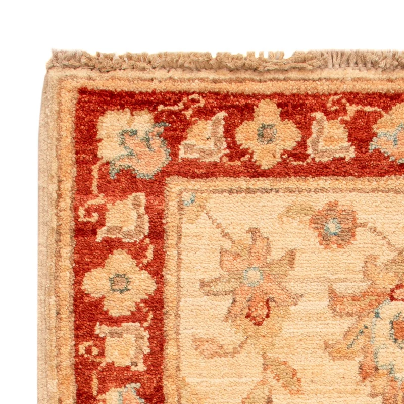 Ziegler Teppich 52x74cm - Orientteppich - beige