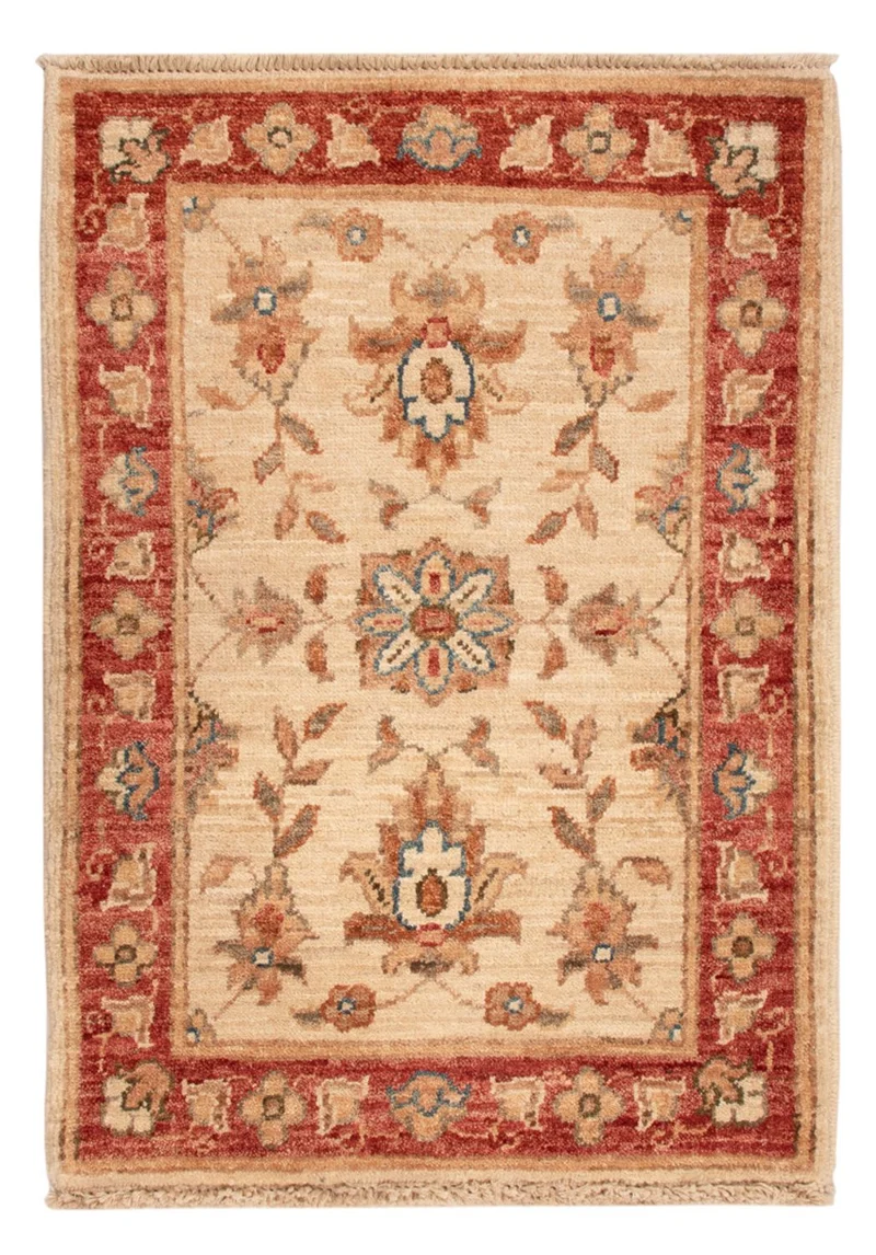 Ziegler Teppich 51x71cm - Orientteppich - beige