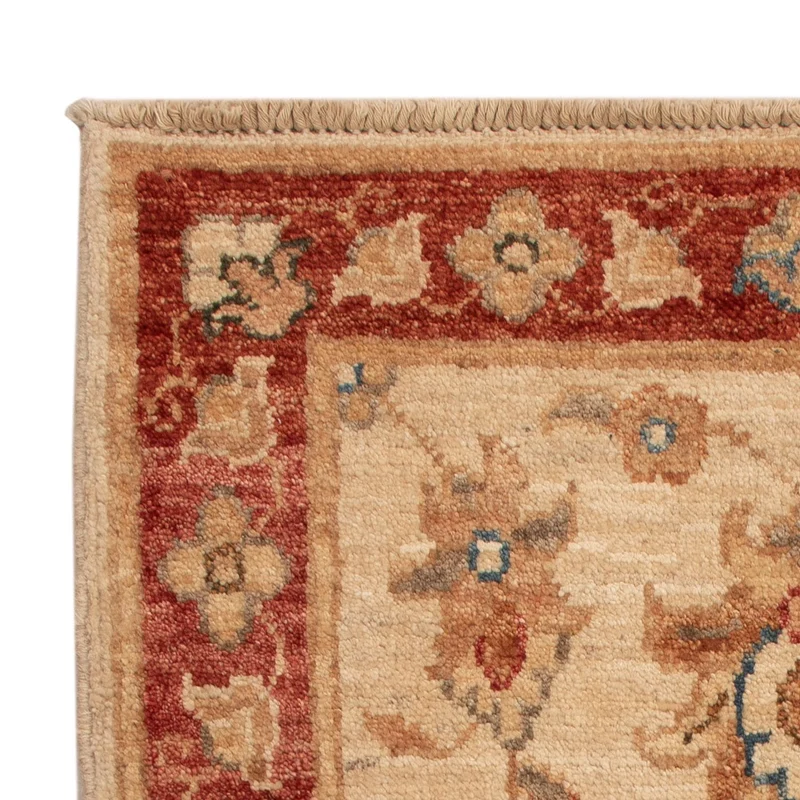 Ziegler Teppich 51x71cm - Orientteppich - beige