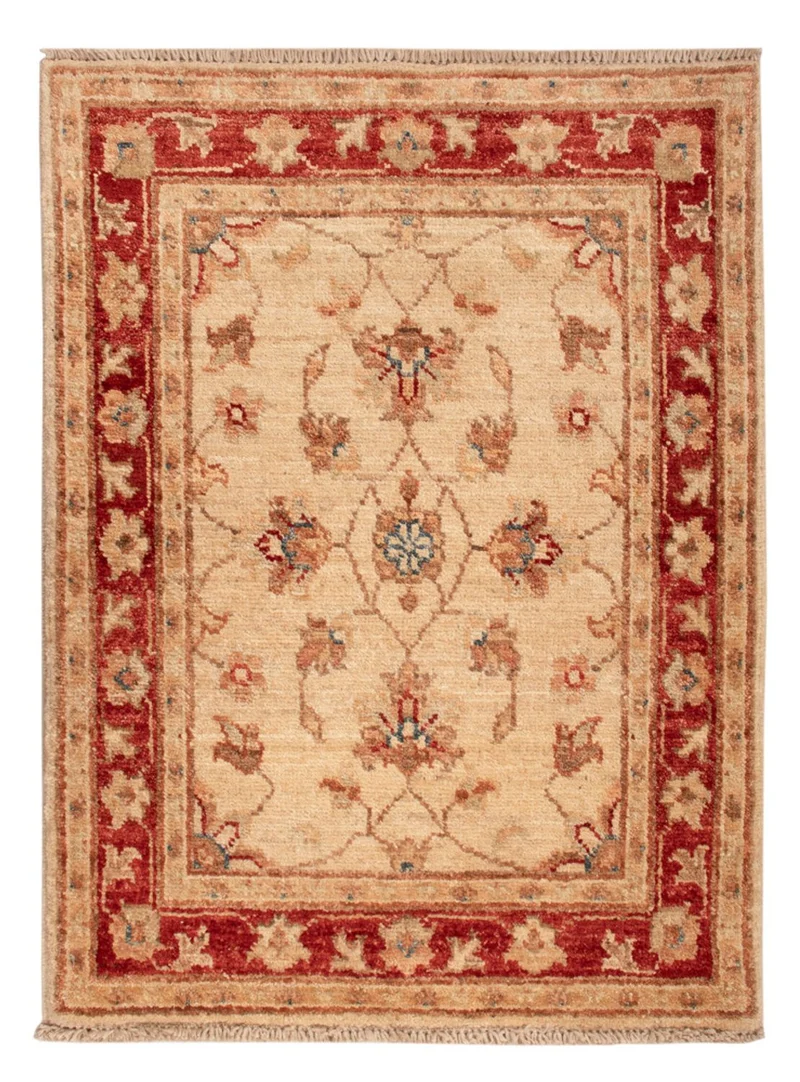 Ziegler Teppich 51x70cm - Orientteppich - beige