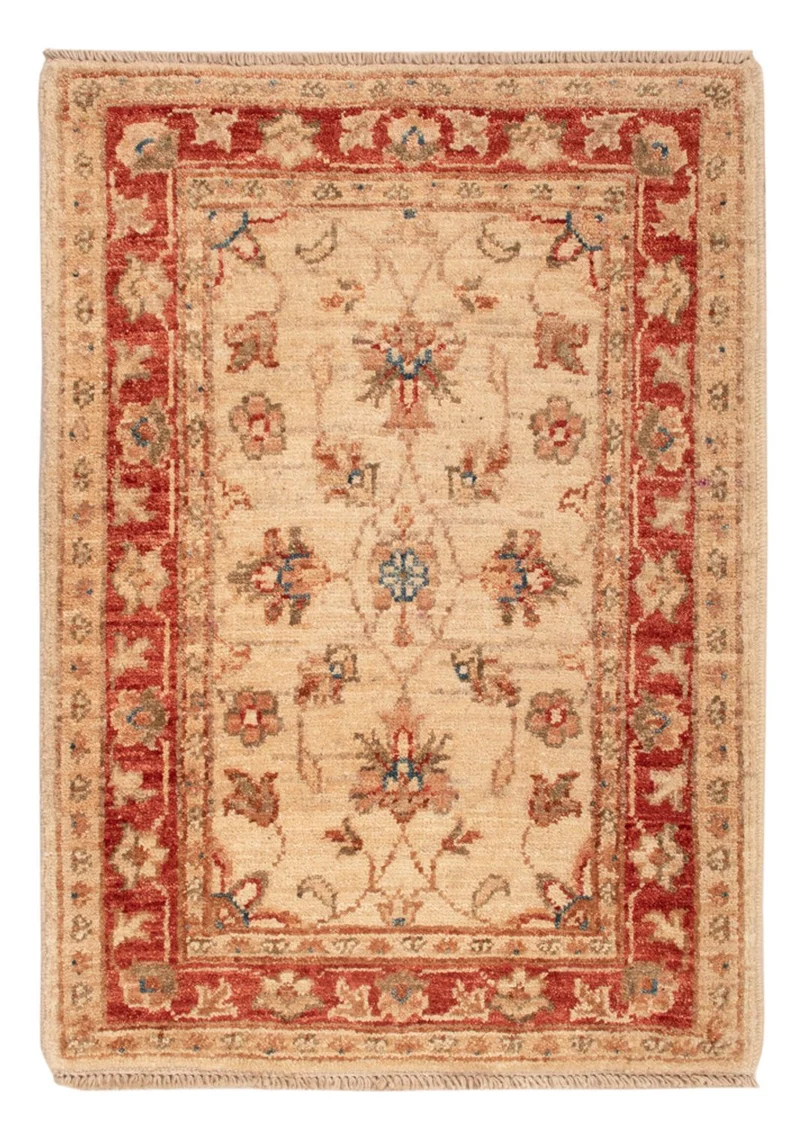Ziegler Teppich 48x68cm - Orientteppich - beige