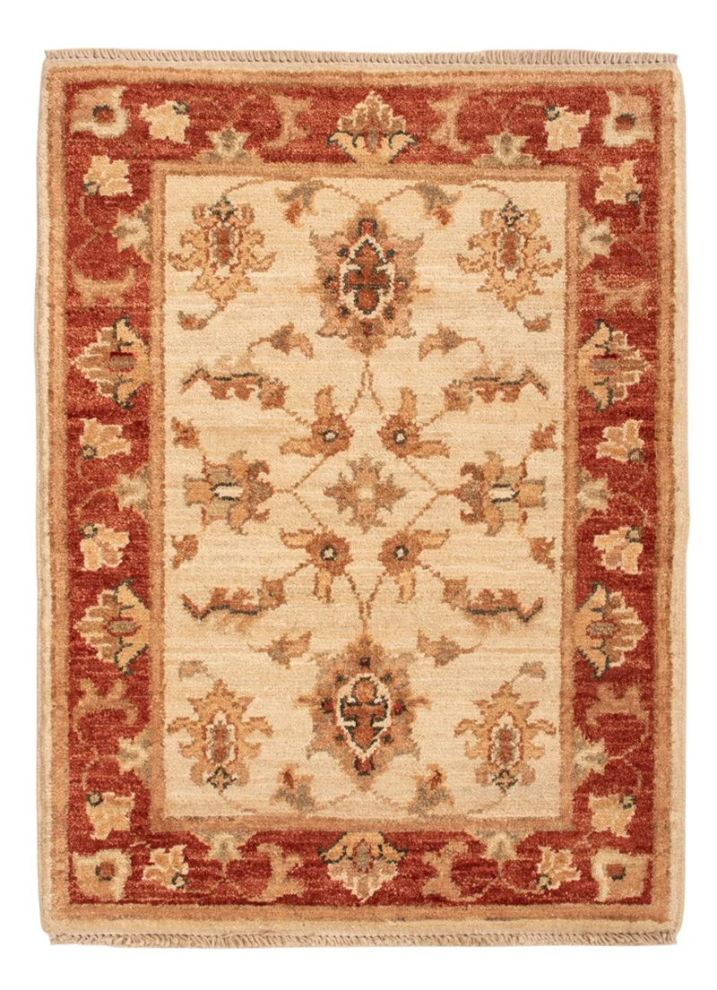 Ziegler Teppich 52x70cm - Orientteppich - beige