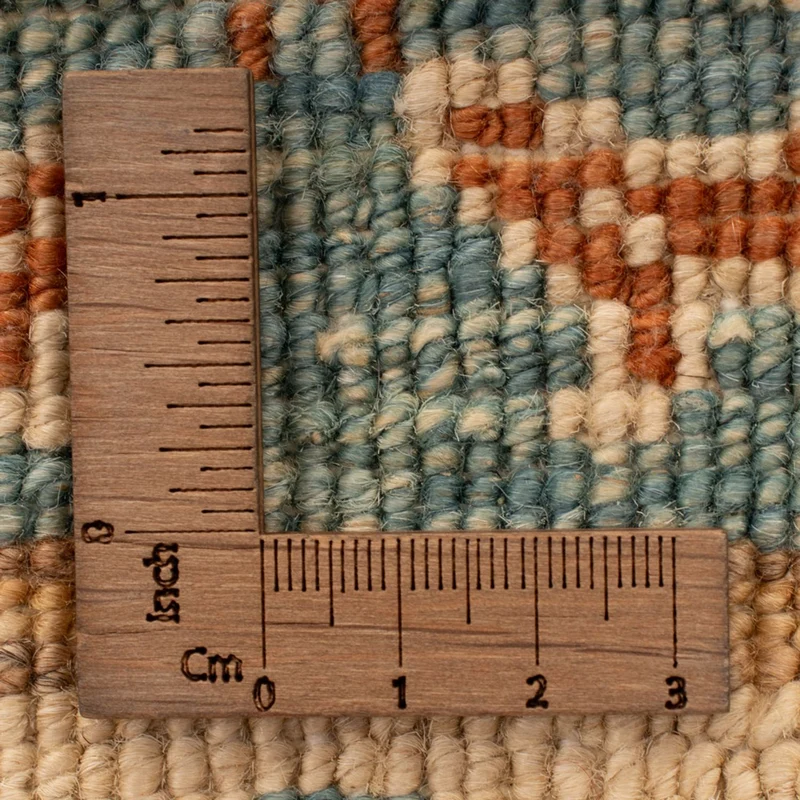 Ziegler Teppich 54x69cm - Orientteppich - türkis