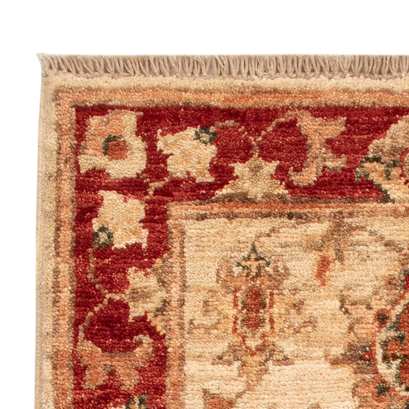 Ziegler Teppich 51x72cm - Orientteppich - beige